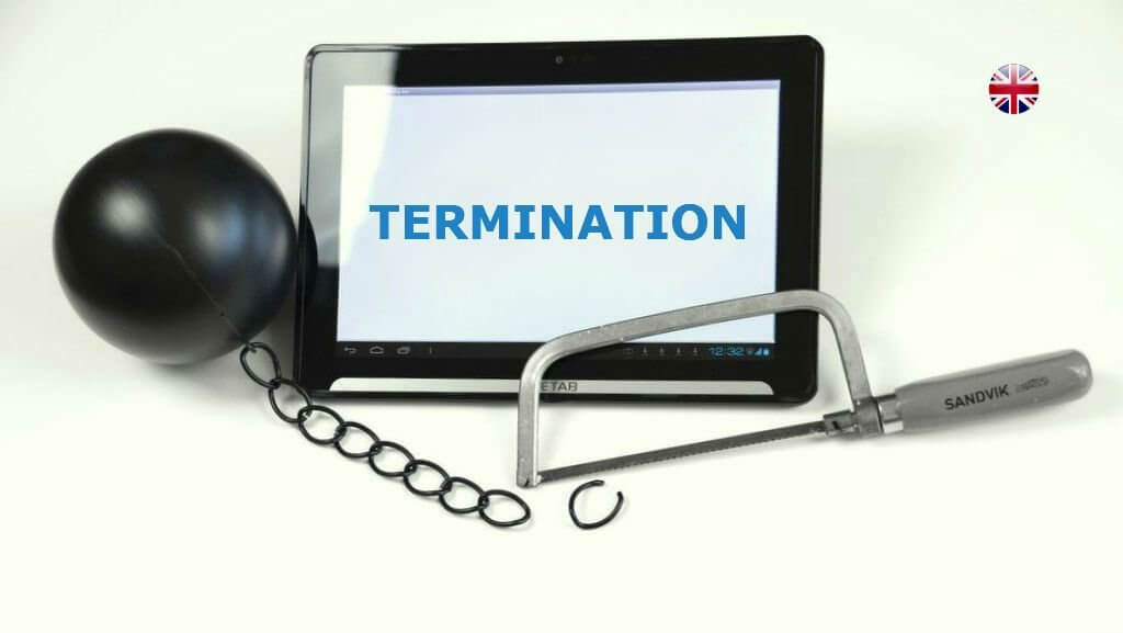 Anders Consulting presents: Termination of lease agreement, termination of lease, tenancy notice letter, lease termination letter, how to get out of a lease, notice of termination of lease, deadlines,