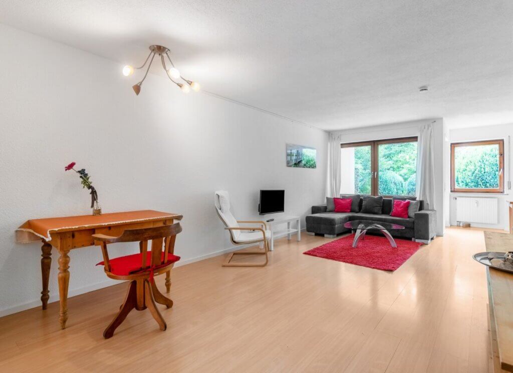 Eine wunderschöne Terrassenwohnung in heiß begehrter Münchener Lage bereitgestellt durch ANDERS Consulting Relocation Service München - die Experten für professionelle Wohnungssuche in München