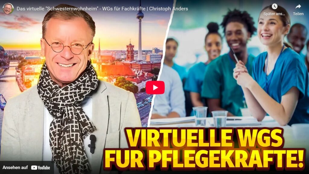 Virtuelle WGs für Pflegekräfte ANDERS CONSULTING Relocation Service